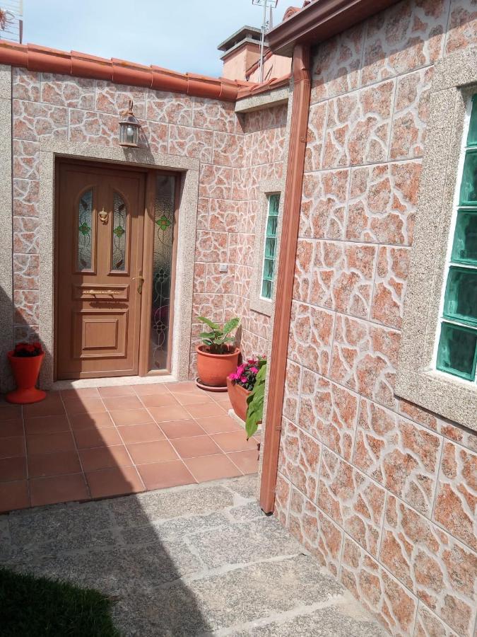 Casa en primera línea de playa O Grove Exterior foto