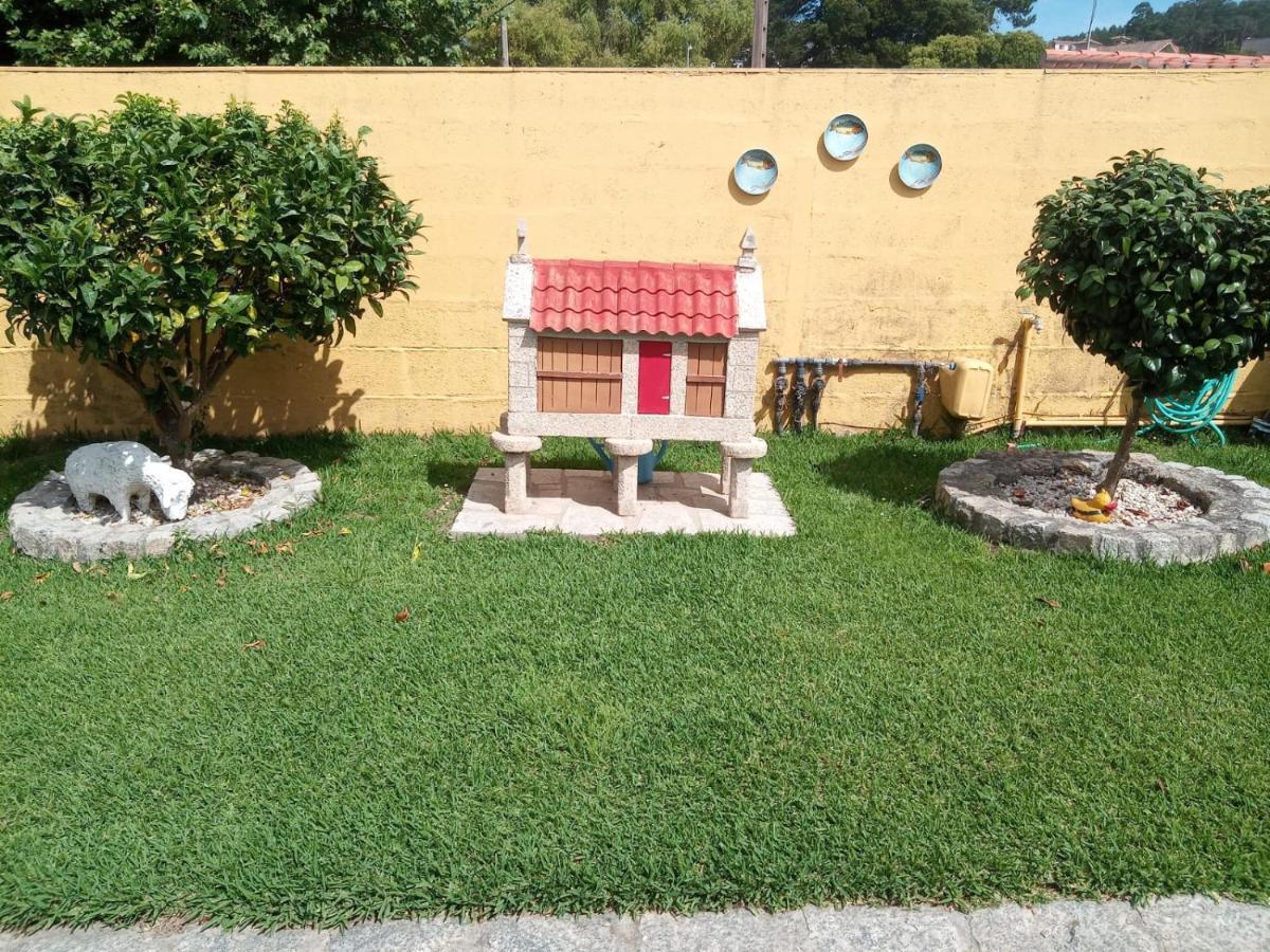 Casa en primera línea de playa O Grove Exterior foto