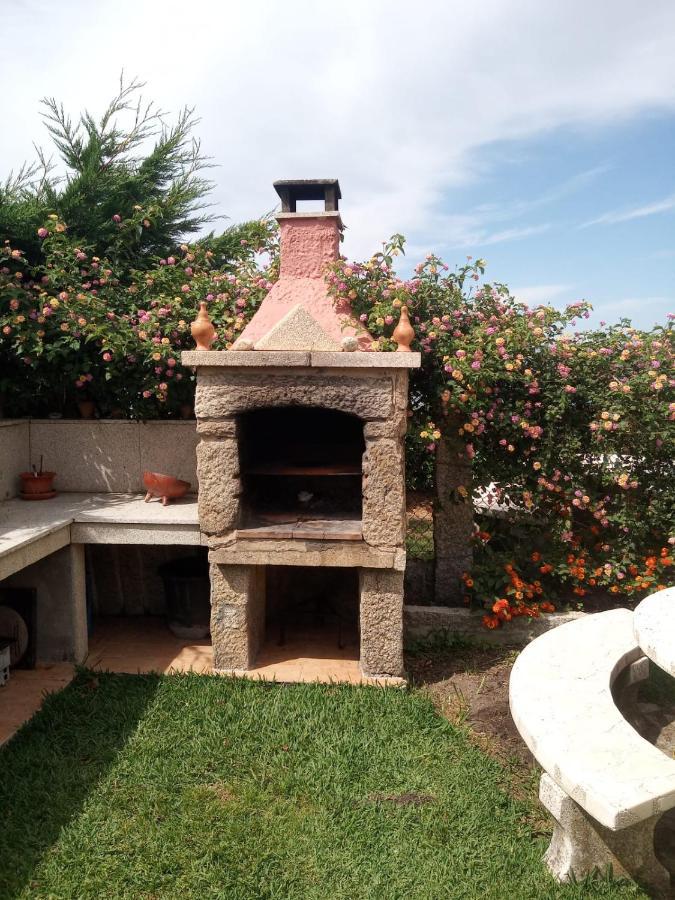 Casa en primera línea de playa O Grove Exterior foto